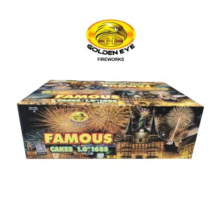 Kembang Api Cakes Famous 1 inch 168 shoot - GE1168